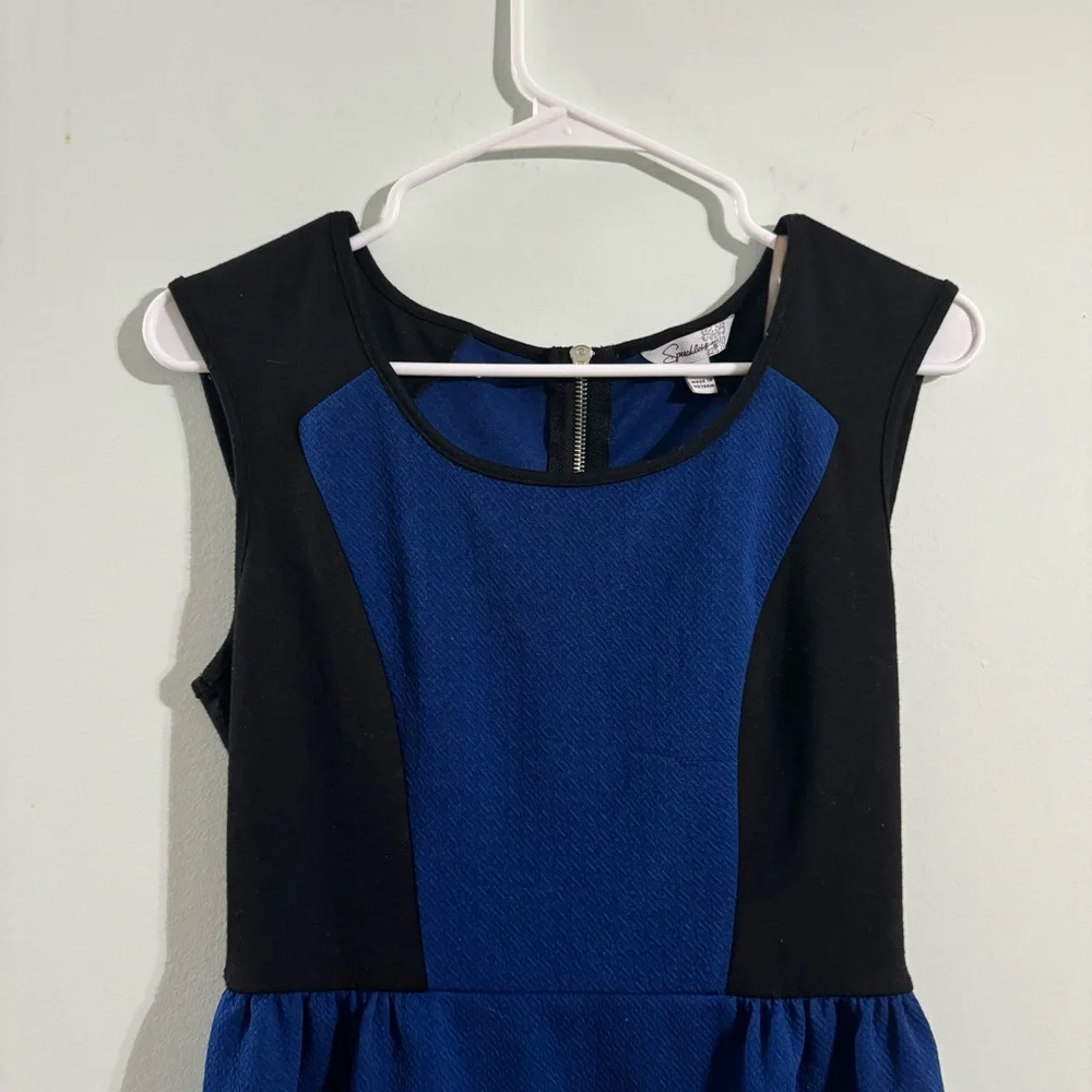 Navy blue/black dress - Picture 2 of 5